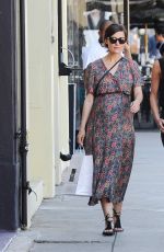 OLIVIA MUNN and ROSE BYRNE Out and About in Hollywood 10/29/2015
