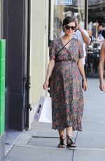 OLIVIA MUNN and ROSE BYRNE Out and About in Hollywood 10/29/2015