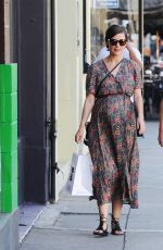 OLIVIA MUNN and ROSE BYRNE Out and About in Hollywood 10/29/2015