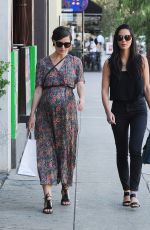 OLIVIA MUNN and ROSE BYRNE Out and About in Hollywood 10/29/2015