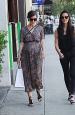 OLIVIA MUNN and ROSE BYRNE Out and About in Hollywood 10/29/2015