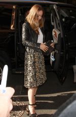 OLIVIA WILDE Arrives at The View in New York 10/12/2015
