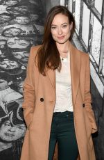 OLIVIA WILDE at Ellis Premiere in New York 10/23/2015