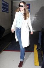 OLIVIA WILDE at JFK Airport in New York 10/02/2015