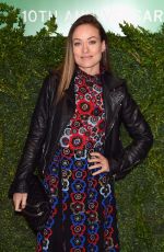 OLIVIA WILDE at The Lunchbox Fund 10th Anniversary Benefit Dinner and Auction in New York 10/26/2015
