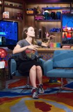 OLIVIA WILDE at Watch What Happens Live in New York 2015