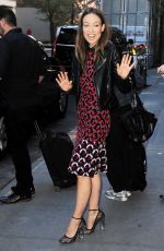 OLIVIA WILDE Out and About in New York 10/12/2015