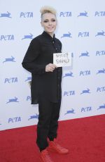 OTEP SHAMAYA at Peta’s 35th Anniversary Party in Los Angeles 09/30/2015