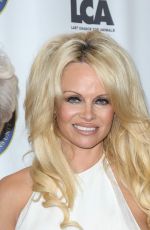 PAMELA ANDERSON at Last Chance for Animals Annual Gala in Beverly Hills 10/24/2015