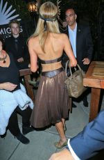 PARIS and NICKY HILTON at George Clooney