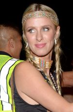PARIS and NICKY HILTON at George Clooney