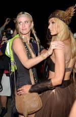 PARIS and NICKY HILTON at George Clooney