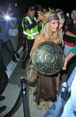 PARIS and NICKY HILTON at George Clooney