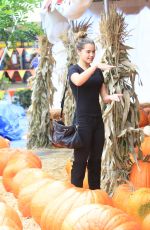 PARIS BERELC at a Pumpkin Patch in Los Angeles 10/16/2015