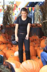 PARIS BERELC at a Pumpkin Patch in Los Angeles 10/16/2015