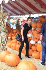 PARIS BERELC at a Pumpkin Patch in Los Angeles 10/16/2015