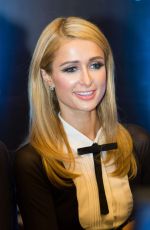 PARIS HILTON at a Press Conference to Promote Her Brand Paris Hilton 10/15/2015