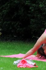 PASCAL CRAYMER Working Out at a Park in Essex 09/26/2015