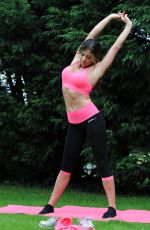 PASCAL CRAYMER Working Out at a Park in Essex 09/26/2015