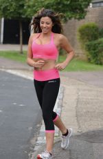 PASCAL CRAYMER Working Out at a Park in Essex 09/26/2015