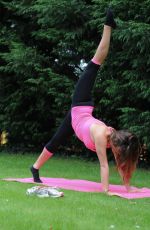 PASCAL CRAYMER Working Out at a Park in Essex 09/26/2015