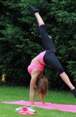 PASCAL CRAYMER Working Out at a Park in Essex 09/26/2015