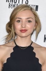 PEYTON LIST at Knott’s Scary Farm Black Carpet in Buena Park 10/01/2015