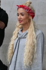 PIA MIA PEREZ Leaves BBC Radio 1 Studio in London 10/23/2015