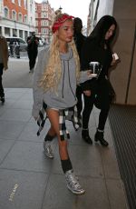 PIA MIA PEREZ Leaves BBC Radio 1 Studio in London 10/23/2015