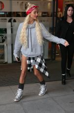 PIA MIA PEREZ Leaves BBC Radio 1 Studio in London 10/23/2015