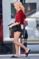 PIIE LOTT Out and About in Los Angeles 10/06/2015