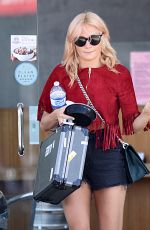 PIIE LOTT Out and About in Los Angeles 10/06/2015