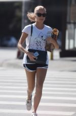 PIXIE LOTT at a Pilates Class in Los Angeles 10/01/2015