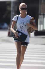 PIXIE LOTT at a Pilates Class in Los Angeles 10/01/2015