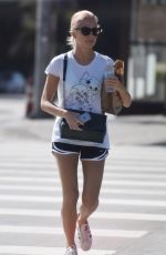 PIXIE LOTT at a Pilates Class in Los Angeles 10/01/2015
