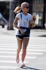 PIXIE LOTT at a Pilates Class in Los Angeles 10/01/2015