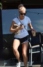 PIXIE LOTT at a Pilates Class in Los Angeles 10/01/2015