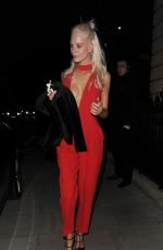 POPPY DELEVINGNE at Eva Cavalli’s Masquerade Ball in London 10/09/2015