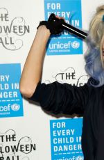 POPPY DELEVINGNE at Unicef Halloween Ball in London 10/29/2015