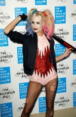 POPPY DELEVINGNE at Unicef Halloween Ball in London 10/29/2015