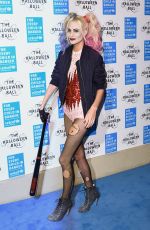 POPPY DELEVINGNE at Unicef Halloween Ball in London 10/29/2015