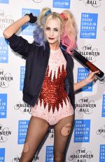POPPY DELEVINGNE at Unicef Halloween Ball in London 10/29/2015