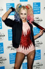POPPY DELEVINGNE at Unicef Halloween Ball in London 10/29/2015