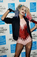 POPPY DELEVINGNE at Unicef Halloween Ball in London 10/29/2015