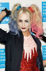 POPPY DELEVINGNE at Unicef Halloween Ball in London 10/29/2015