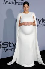 Pregnant KIM KARDASHIAN at InStyle Awards 2015 in Los Angeles 10/26/2015