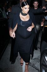 Pregnant KIM KARDASHIAN Leaves Craig