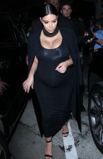 Pregnant KIM KARDASHIAN Leaves Craig