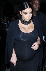 Pregnant KIM KARDASHIAN Leaves Craig
