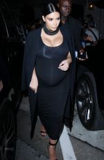 Pregnant KIM KARDASHIAN Leaves Craig